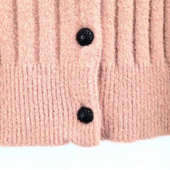 FREE PEOPLE Sloane 3/4 Sleeve Knit Cardigan Sweater - Picture 7 of 16